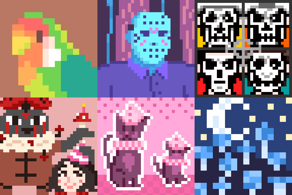 pixelart banner